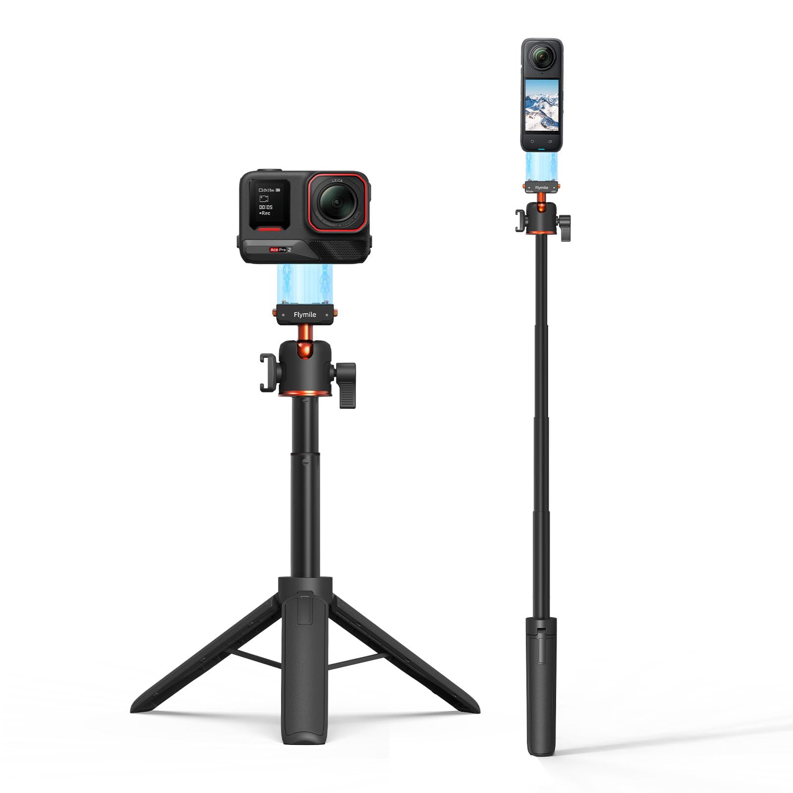 Amazon.com : BRDRC Insta360 X5 ACE Pro 2 Tripod, 21' Selfie Stick